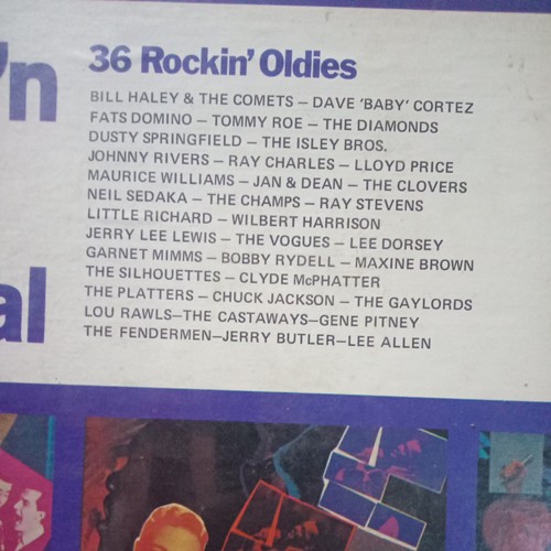 Rock 'N Roll Revival 36 Rockin' Oldies Vinyl 3 Record Deluxe LP Set NEW SEALED. - Picture 2 of 6