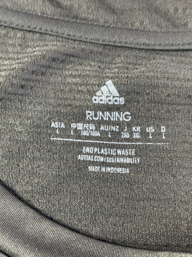 Camiseta Adidas Own The Run Para Hombre Grande Negra Nueva Con Etiquetas NUEVA Crew Running H58591 - Imagen 5 de 13