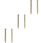6 pcs  Nail Hand Drills Nail Art Piercing Tool for Dangle Charm (Golden)
