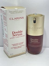 Clarins Double Serum, Anti-Aging & Hydrating for Firm, Radiant Skin, 1oz/30ml