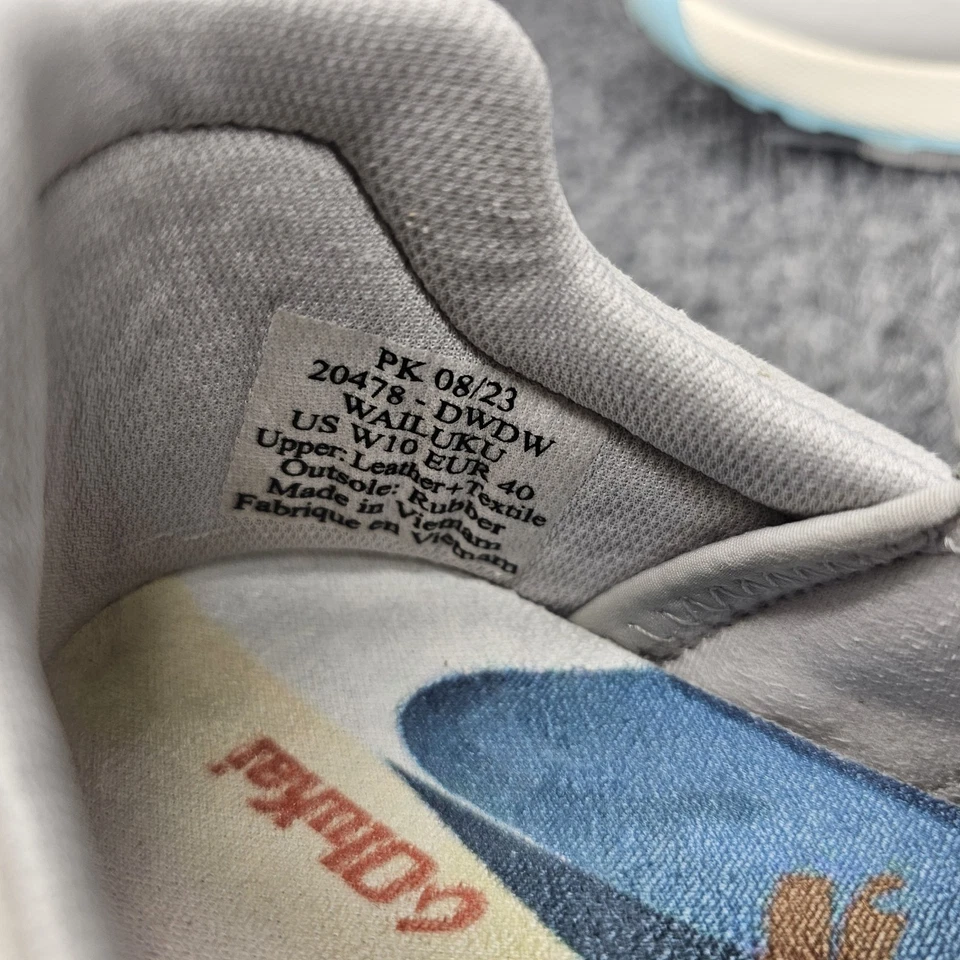 Olukai Wailuku Womens Size 9.5 Grey Mist Mesh Sneakers Lace UpShoes - Image 2 of 4