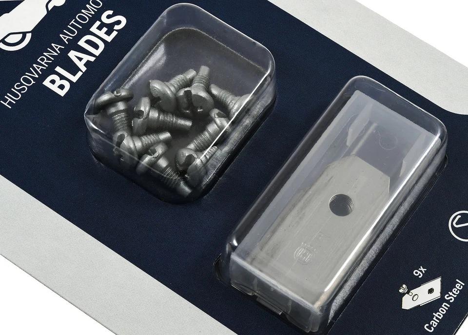 Husqvarna Automower Ersatz-Messer-Klingen, Carbon, kompatibel mit Mähroboter 9er - Bild 3 von 3