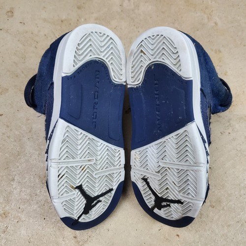 Nike Air Jordan 5 Retro SE Shoes Boys 10C Midnight Navy Sneakers FN5454-400 - Picture 12 of 13
