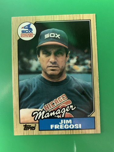1987 Topps Tiffany Jim Fregosi MGR, CL Chicago White Sox #318 - Picture 1 of 2