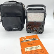 Vintage Simpson 260 Series 7 Volt Ohm Milliammeter Multimeter Tester NO LEADS