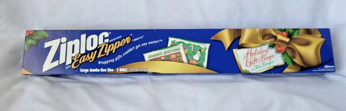VTG NEW Ziploc Christmas Holiday Gift Bags Large Jumbo Box Size - Foto 4 di 6