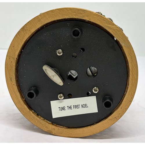 Fontanini 6” Holy Family Musical Glitterdome Nativity Snow Globe The First Noel - Picture 6 of 6