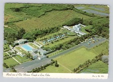 Postcard - Mormon Temple Aerial View, Laie Oahu Hawaii