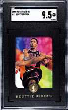 1995-96 Skybox E-XL - Scottie Pippen #12 NBAA HOF Chicago Bulls SGC 9.5 MT+