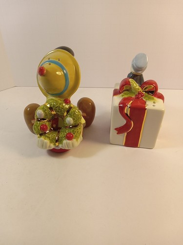 Set Shaker Sale e Pepe Grillo Disney Pinocchio e Jiminy, 2003 Ottimo - Foto 2 di 4