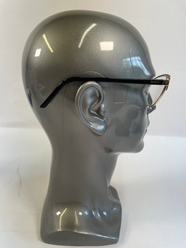 PRADA VPR63X Eyeglasses Optical Frame 53-17-140 Black/Gold - Picture 6 of 9