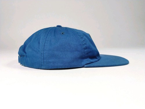 OBEY Munchies 6 Panel Strapback Mütze unstrukturiert Kappe blau bestickt Streetwear - Bild 3 von 11