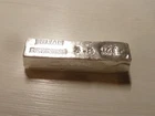 Hand Poured  silver bar 3.8 Troy Ounces ,  Rare Brand  Kit Kat Shape Serial #007