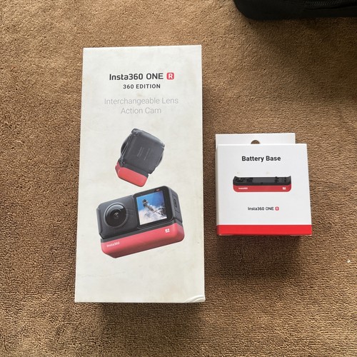 Insta360 ONE R 360 Edition Camera 2 New Batteries