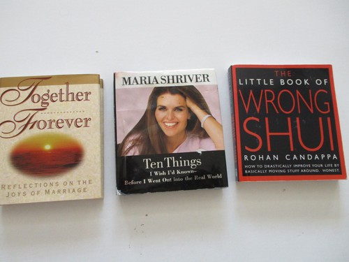 LOT(11) HARDCOVER WOMEN'S INTEREST HUMOR, WITTY MINI BOOKS - Picture 4 of 5