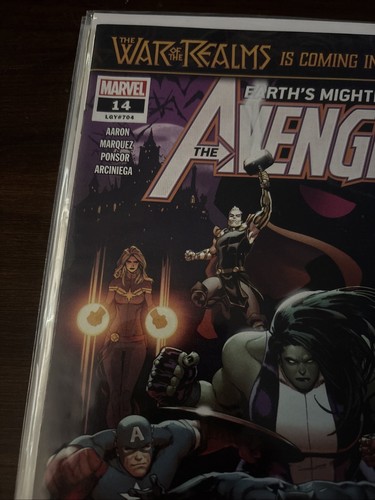 The Avengers #14 (704) (Marvel Comics April 2019) Nm Blade - Picture 2 of 6