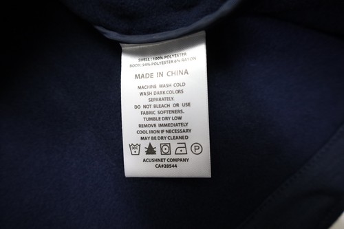 FootJoy Full Zip Hybrid Jacket Mens Size Medium Light Blue 981F 01273358 New - Picture 4 of 5