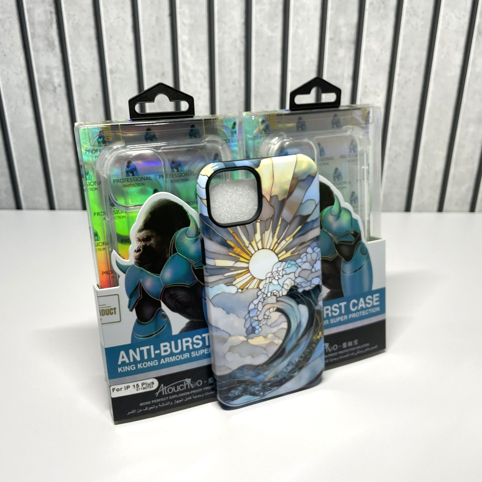 3x ASSORTED Mixed Design Protection Case/Cover for iPhone 15 Plus - New