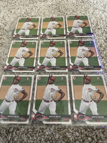 Cincinnati Reds Rookie Rc Card Lot Bowman Topps McLain Greene More 59 Cards - Bild 4 von 8