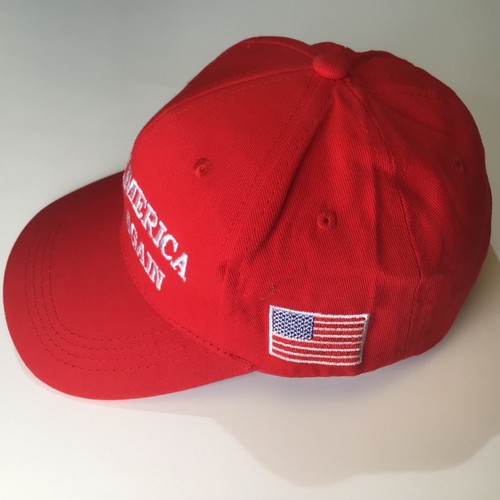 Baseballmütze Make America Great Again rot bestickt verstellbarer Riemen patriotisch - Bild 3 von 6
