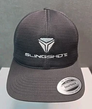 Polaris Slingshot hat three wheel vehicle snapback all mesh NEW gray hat