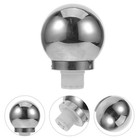  Flagpole Pole Finial Ball Topper - Stainless Steel 360° Rotating Finial