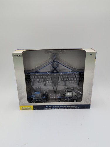 1/64 Ertl New Holland T9.670 Tractor W/Duals & Air Seeding Set