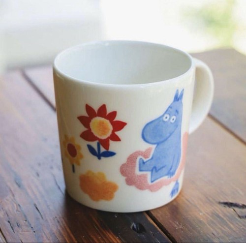 Taza Vigas Japón Arabia Moomin Pintada a Mano 80 Aniversario Limitada NUEVA - Imagen 2 de 6