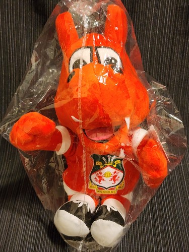 NEW Wrexham AFC Wrex The Dragon Official Team Mascot Plush Toy - Sealed!