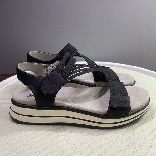 Cliffs by White Mountain Womens Black Slingback Shoes Sandals Sz.6.5” - Picture 6 of 12