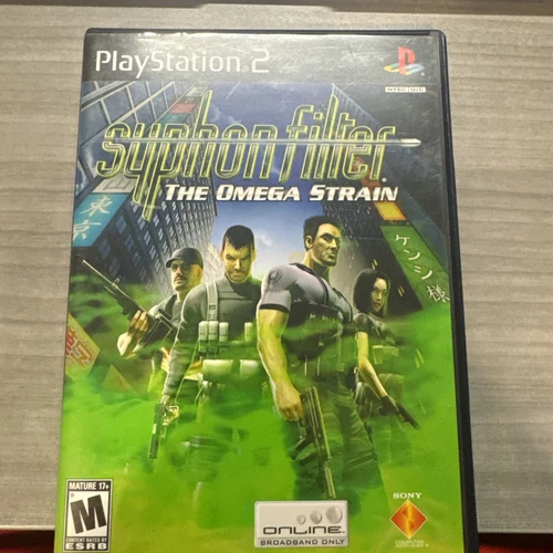 Syphon Filter: The Omega Strain (PlayStation 2) PS2 CIB CLEANED/TESTED