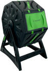 Crystals 65L Garden Compost Bin, Rotating Tumbling Composter Bin for Garden, Ba
