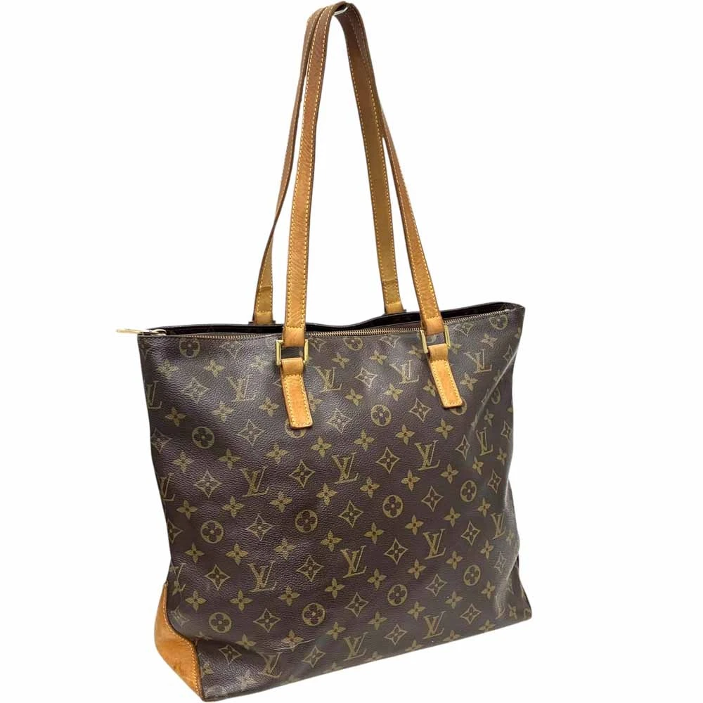 Vuitton — Louis Vuitton Cabas M51151 Coated Canvas Brown Tote Bag Women's KNB1673 #KNB1673