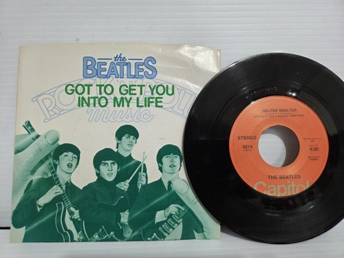 THE BEATLES GOT TO GET YOU INTO MY LIFE 45 RPM EN MUY BUEN ESTADO+ H12 - Imagen 2 de 2