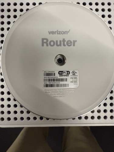 Verizon Fios Router Cable Lucent Ac/dc Adapter Model # 1a98-1250 CR1000A CR100a - Picture 8 of 8