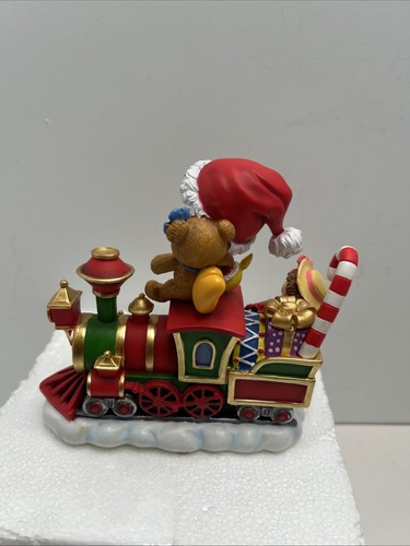 Vintage Santa Tweety On Train San Fransisco Music box Looney Tunes WB - Picture 7 of 12