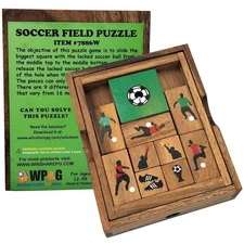 Soccer Field - Wooden Puzzle Brain Teaser