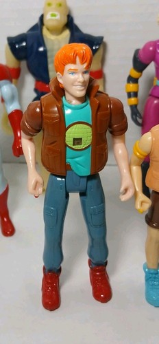 ¡De colección! Lote de 11 figuras de acción Captain Planet Wheeler Gi Linka Duke Nukem LEER - Imagen 4 de 18