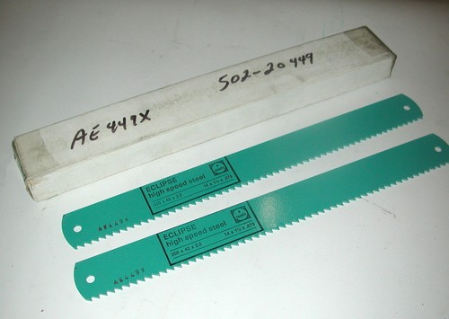 2 NOS Eclipse UK HSS Steel 4TPI 14\