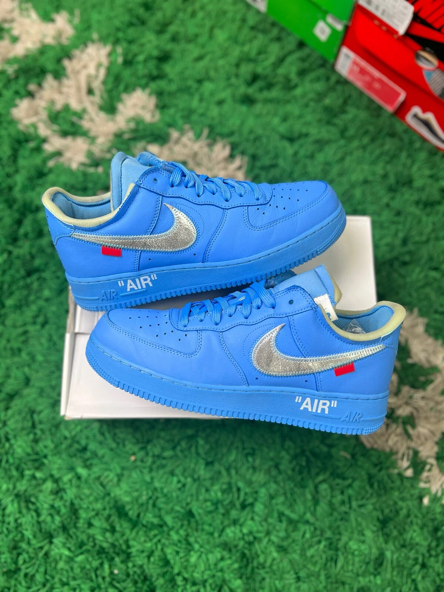  Nike mens Air Force 1 Low Retro, University Blue/White, 10.5