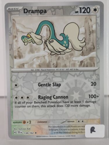 Drampa - Temporal Forces - 138/162 - Pokemon TCG - Reverse Holo - Rare - Picture 2 of 6