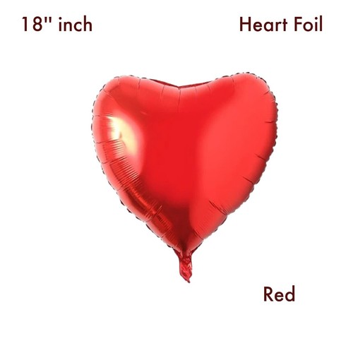 Valentine Balloons Heart Shape Foil ROMANTIC DECORATION WEDDING BALLOONS UK - Picture 21 of 36