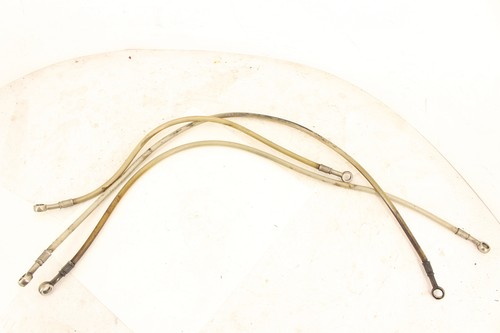 2003 Kawasaki Ninja Zx6r Zx636c Front Rear Brake Caliper Hoses Lines 43095-0125 - Picture 4 of 8