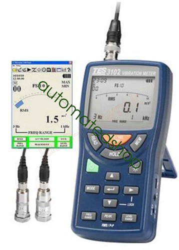 1 Stück NEU TES-3102 Vibrationsmessgerät Versand DHL oder FedEX - Bild 1 von 3