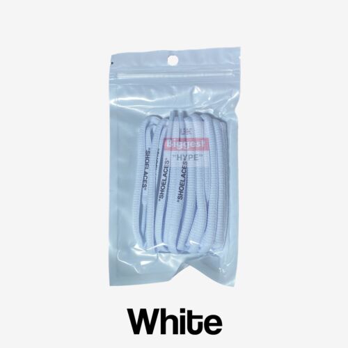 OFF WHITE Shoe Laces Shoelaces Air Jordan 1 Presto Air Max - Oval 120 cm - Picture 5 of 16