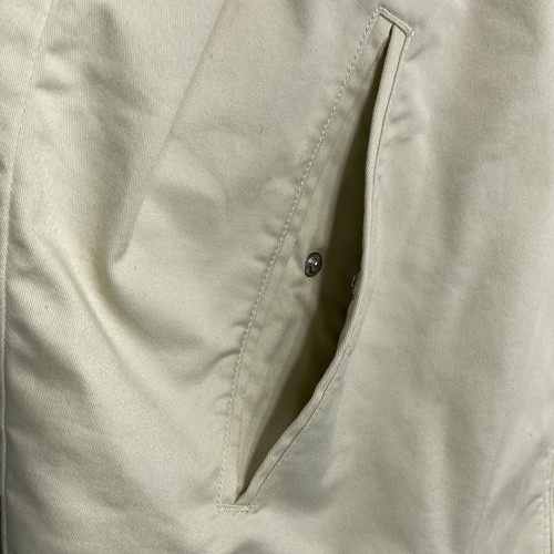 NEW Express Mens XL Jacket Beige Full Zip Stretch Cotton Twill Golf Windbreaker - Picture 4 of 14