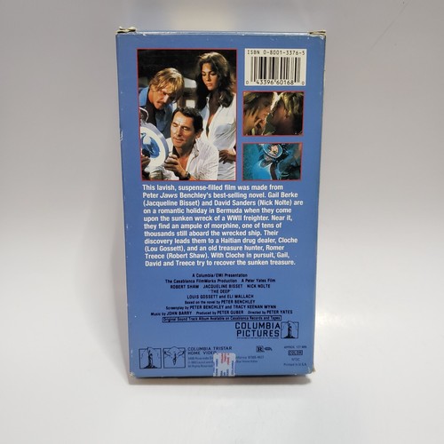 The Deep, 1977 (VHS, 1993) Nick Nolte, Jacqueline Bisset - Picture 3 of 6