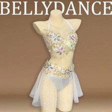 Rhinestone Beaded Nightclub DJ Singer Stage Dance Costume Gogo Performance Wear