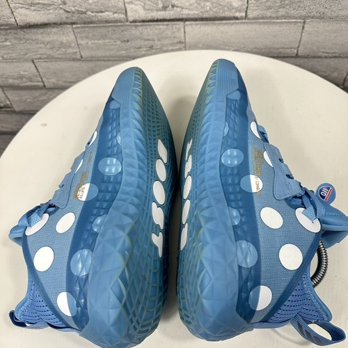 Adidas Harden Vol. 5 Future Natural UOMO 8,5 Polka Dot Team Blu Luce GX6146 - Foto 7 di 11
