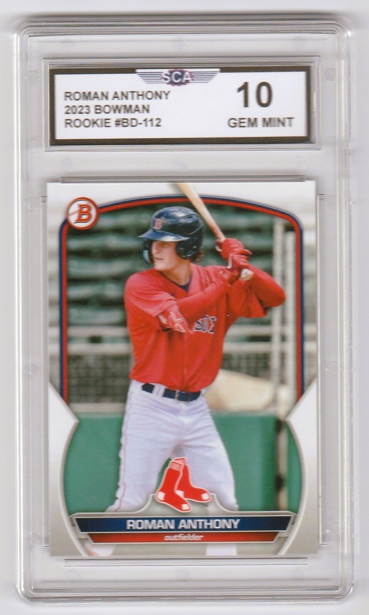 2024 BOWMAN ROMAN ANTHONY ROOKIE CARD #BD-112 BOSTON RED SOX 